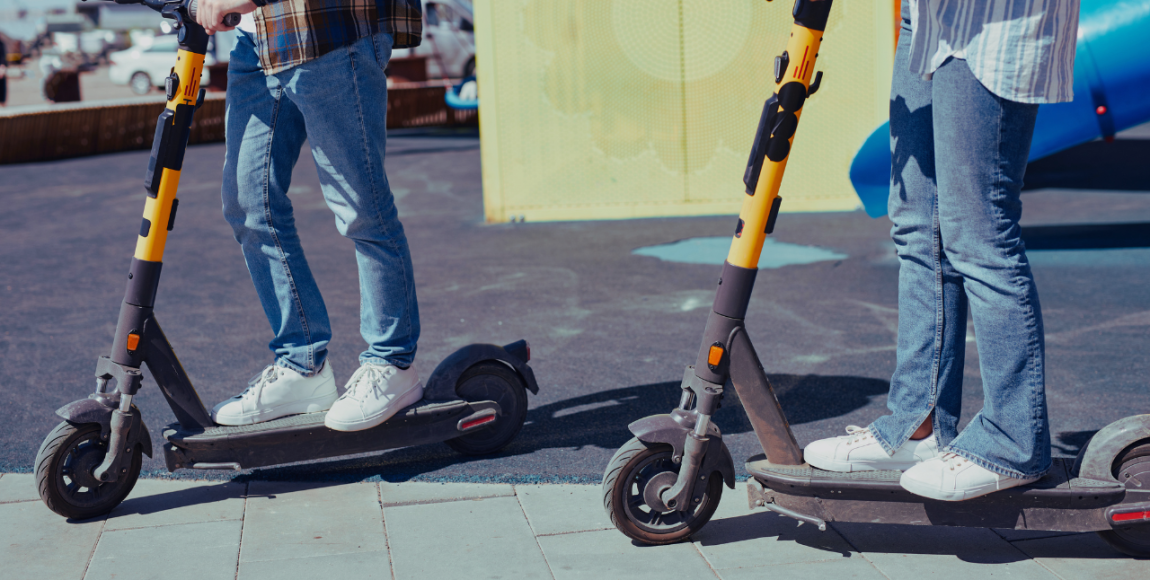 Elektrische step voor woon-werkverkeer Elektrische step voor woon-werkverkeer